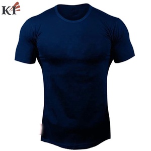 Camiseta de hombre al por mayor con logo personalizado impreso, 100% algodón, cuello redondo, corte holgado, servicio OEM personalizado, camiseta de color sólido para hombre - Product Image 2