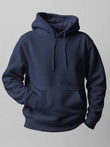 Plain Color <b>Long</b> Jersey Hoodie <b>Sweatshirt</b> for Men Fashion Breathable Eco-Friendly Winter Extra Large Loose Fit - Product Image 1