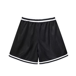 Top Quality <b>Mens</b> Sports <b>Shorts</b> with Sublimation Print Breathable Mesh Fabric and <b>Elastic</b> <b>Waist</b> with Drawstring - Product Image 2