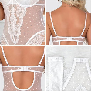 Combinaison décontractée unie en maille à col en V pour femme, légère, douce au toucher, ajustée, idéale pour la plage - Product Image 5