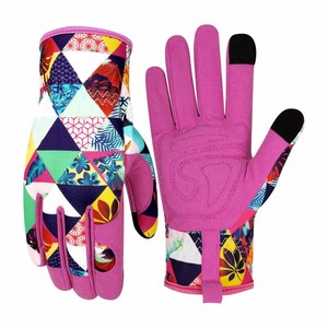 Gants de jardinage pour femmes de haute qualité en cuir synthétique avec écran tactile, protection des doigts, vente en gros, logo personnalisé - Product Image 1