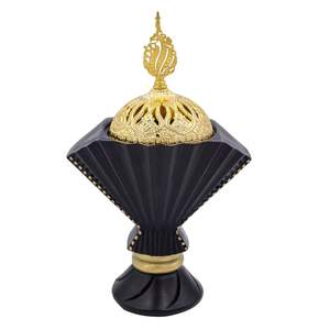 Quemador de Incienso de Lujo para Ramadán, Mabkhara Árabe, Quemador de Resina y Madera de Oud, Decoración para el Hogar, Regalo Islámico, Decoración de Mesa, Primavera - Product Image 6