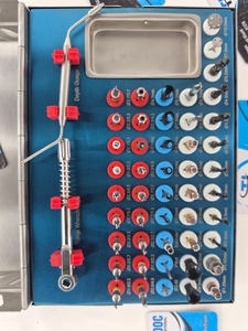 Kit de 50 Piezas para Implantes Dentales, Brocas Cónicas, Instrumentos Manuales de Acero Inoxidable, Llave, Medidor de Profundidad, Múltiples Colores, Reutilizables - Product Image 6