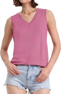 Camiseta sin mangas para mujer, ligera, de algodón y spandex, material transpirable, corte ajustado, para uso diario, ropa de moda, proveedor mayorista - Product Image 4