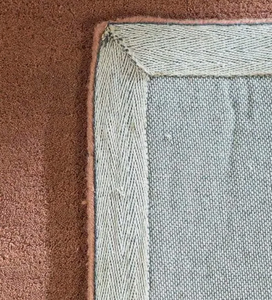 Alfombra de lana hecha a mano de color rosa claro, apta para mascotas, ecológica, para dormitorio, sala de estar, decoración, hotel comercial, oficina. - Product Image 3