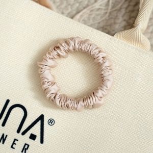 Premium Mint Organic Bamboo Wholesale Hair <b>Tie</b> Slik Scrunchies 100% Bamboo Fabric Elastic Hairband - Product Image 3