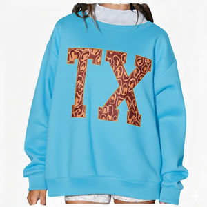 Novedades de la Colección High Street: Sudadera de Cuello Alto con Bordado, Forro Polar, para Otoño e Invierno, para Mujer, Tallas Grandes, con Logotipo Frontal - Product Image 2