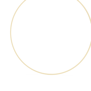 Chaîne cubaine italienne unisexe en or jaune 18 carats plaqué rhodium, abordable, pour fêtes, mariages, événements élégants et usage quotidien - Product Image 2