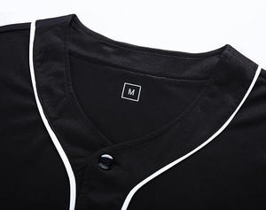 เสื้อเบสบอลแบบซับลิเมชั่นสั่งทำพิเศษ OEM ระบายอากาศได้ดี แห้งเร็ว ชุดกีฬาสำหรับทีมชาย - Product Image 3