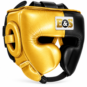 Protège-têtes de boxe en cuir personnalisables de haute qualité avec poignées, design léger pour l'entraînement aux arts martiaux et la remise en forme - Product Image 4