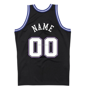 Custom Purple Basketball Jersey Tank Top Adult Breathable Polyester Mesh Crew <b>Neck</b> Screen Printed Team Numbers Basketball Jersey - Product Image 3
