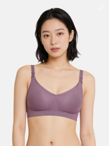 Bmama Green Maternity Nursing Sports <b>Bra</b> Wireless Baby Friendly Breastfeeding <b>Bra</b> B C Cup BR306 - Product Image 5
