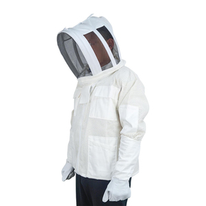 Combinaison de travail d'apiculteur imperméable en polyester 3 couches de qualité supérieure, entièrement protégée, haute visibilité, haute ventilation, séchage rapide - Product Image 1