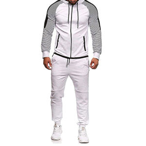 Ensemble de survêtement personnalisé avec logo, en coton et polyester de haute qualité, coupe ajustée élite, grandes tailles - Product Image 3