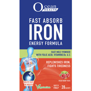 Fórmula Energética de Hierro de Rápida Absorción Ocean Health (28s) - Product Image 1