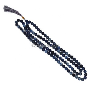 Perles de prière en cristal rouge, perles de druse Jap Mala, pour guérison, 108 perles de prière - Product Image 5