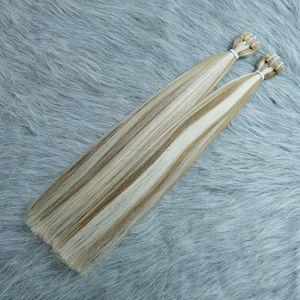Extensiones de cabello Remy y cinta virgen vietnamita de alta calidad disponibles en estilos rectos de onda natural - Product Image 1