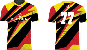 Ensemble de maillots de sport classiques verts pour hommes, 100% polyester, nouvelle arrivée, uniformes de football, logo personnalisé, sublimation - Product Image 4