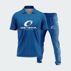 Conjunto de Uniforme de Cricket Unisex 2026, Jersey y Pantalones con Estampado por Transferencia Térmica, Ropa Deportiva de Equipo, Duradera, Ligera y Transpirable - Product Image 6