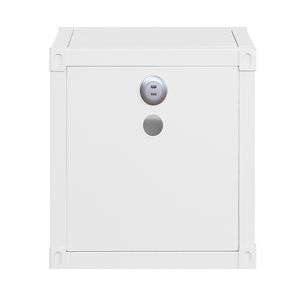 Comodino bianco scaffale aperto - Product Image 4