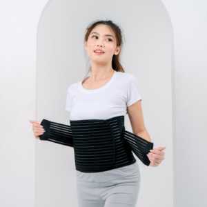 Excellent Finest First Rate Prime Quality Superior Bamboo <b>Corset</b> Waist Shaper <b>Tummy</b> Reduction <b>Corset</b> Postpartum Adjustable Wrap - Product Image 2