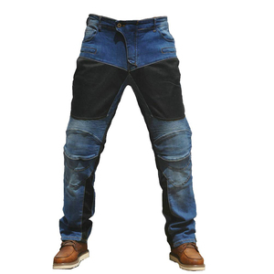 Pantalones Vaqueros de Motocicleta para Hombre, Personalizados, con Forro de Kevlar, con Acolchado Protector, Transpirables, OEM - Product Image 3