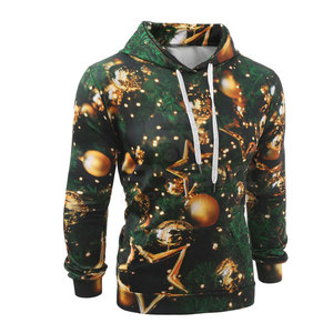 Casual Daily Style Comfortable Breathable Fabric <b>Men</b> Sublimation Hoodie Autumn Winter All Over Print Graphic <b>Pullover</b> Wholesale - Product Image 4