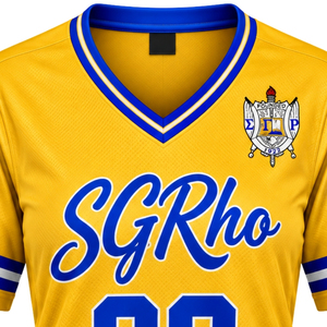 Maillot de football personnalisé pour femmes SGRho, chemise de sport avec lettres grecques Sigma Gamma Rho, uniforme d'entraînement sportif pour équipe - Product Image 3