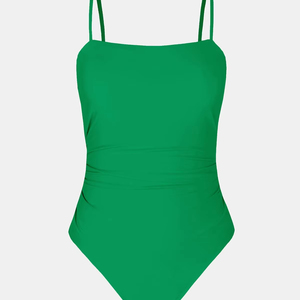 Maillot de bain une pièce respirant grande taille pour femme, sur mesure, sans manches, en promotion - Product Image 1