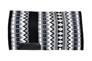 Tapis de selle de dressage occidental moderne en tissu de coton, confortable, équipement d'équitation - Product Image 2