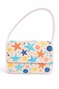 Luxury Handmade Embroidery Beaded <b>Shoulder</b> Bag Trendy Handwork Design with Detachable <b>Sling</b> Strap Best for Women Fashion - Product Image 3