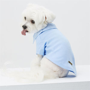 ODM Taiwan été durable doux blanc Polo chat et chemises pour chiens - Product Image 4