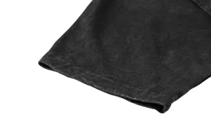 Camiseta de algodón holgada de corte cuadrado con hombros caídos, efecto lavado ácido y lavado a la piedra, para serigrafía y impresión DTG, venta al por mayor - Product Image 3