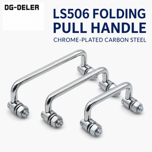 DG-DELER LS522 Steel Modern Concealed Furniture Handle for Home Office &amp; Marine Cabinets-Easy Installation - Product Image 1