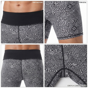 Custom Printed <b>Men</b> <b>Base</b> <b>Layer</b> <b>Shorts</b> Low Elastic Waist Gym Workout Slimming <b>Shorts</b> Yoga Fitness <b>Men</b> Compression <b>Shorts</b> - Product Image 6