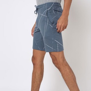 Nuevos Pantalones Cortos Deportivos para Hombre 2026, con Estampado Geométrico, de Secado Rápido, con Cordón Ajustable y Bolsillos, Cintura Media, Casuales, de Poliéster Tejido - Product Image 3