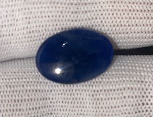 Cabochon bleu naturel 15,05 carats, pierre précieuse de qualité supérieure, taille ovale, pierre pour bijoux - Product Image 3