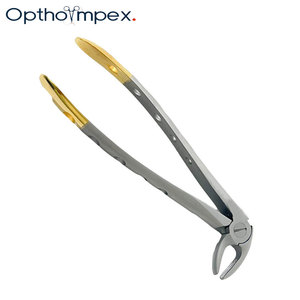 Forceps dentaire manuel de précision en acier inoxydable avec poignée ergonomique, instrument de retrait de dents pour soins bucco-dentaires et équipement chirurgical - Product Image 4