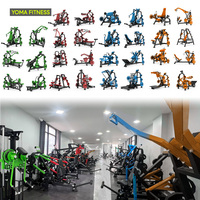 Ensemble complet d'équipements de musculation professionnels pour salles de sport, machines de musculation commerciales, Guangzhou, Chine