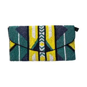 Colorful Indian Handmade <b>Beaded</b> Bag Luxury Ethnic Craft Durable Trendy Style Premium Eth <b>Crystal</b> Fashion Accessory Casual Purse - Product Image 2