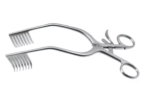 Clip orthopédique chirurgical à ressort auto-serrant en acier inoxydable de 200 mm pour traumatologie, type machine à source d'alimentation - Product Image 5