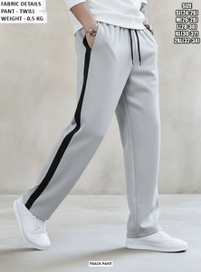<b>Men</b>’s <b>grey</b> Relaxed Fit <b>Cargo</b> <b>Pants</b> - Product Image 1