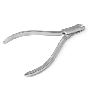 Alicates Dentales Profesionales de Tres Puntas para Ortodoncia, Herramientas de Acero Inoxidable, Manuales, Plateados, con Certificación CE - Product Image 4