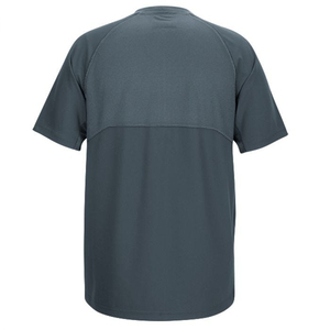 Veste de baseball à col montant avec logo frontal, manches courtes, séchage rapide, extensible, tissée, respirante, écologique, pour adulte, fermeture éclair 1/4 - Product Image 5