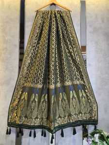 Foulard Georgette Léger et Fluide pour Femme, Idéal pour Fêtes et Mariages, Extensible et Anti-humidité – Meilleure Vente Hiver - Product Image 4