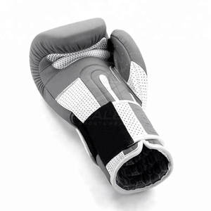 Gants de boxe en cuir imperméables avec rembourrage renforcé, sangle de poignet réglable, fermeture auto-agrippante pour l'entraînement, le sparring et le MMA - Product Image 3