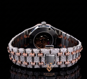 Reloj de Moissanita de Diseño Personalizado de Alta Calidad, Estilo Hip Hop, con Incrustaciones de Diamantes, para Regalo, Disponible para Compra al por Mayor - Product Image 2