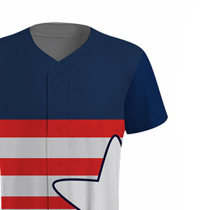 Customer Demanding Button <b>Down</b> Closure Sports Jersey Shirts Customized Flag Printed Jersey With Ankle Length <b>Pants</b> Sets Unisex - Product Image 6