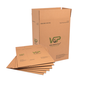 Papier et carton kraft blanc et brun, service personnalisé, écologique, protecteur de coin en papier fabriqué au Vietnam - Product Image 4