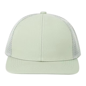 Casquette trucker en mesh avec fermeture snapback, ajustement réglable, devant en mousse légère, logo personnalisable, idéale pour les activités de plein air - Product Image 6